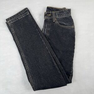 Vintage Levi's Women's Sz 5 High Rise Straight 90s Made In USA